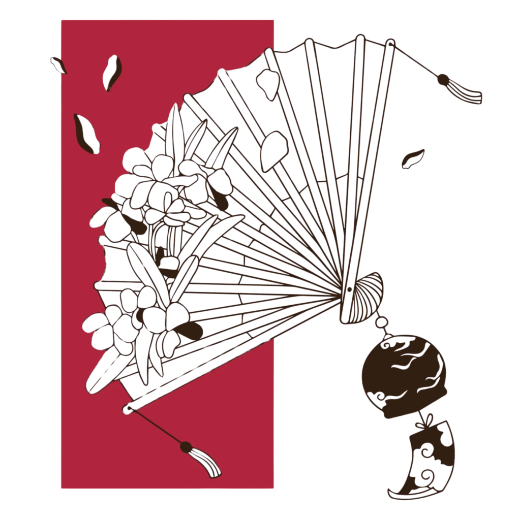 illustration-japonaise-dessinee-main-eventail